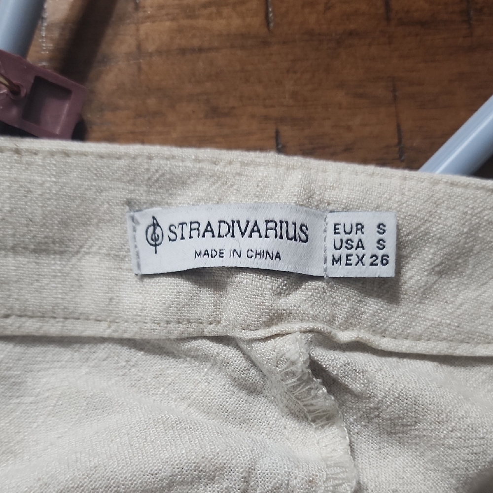 Stradivarius Cream Skirt